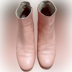Rachel Comey Blush Leather Ankle Boots US 10